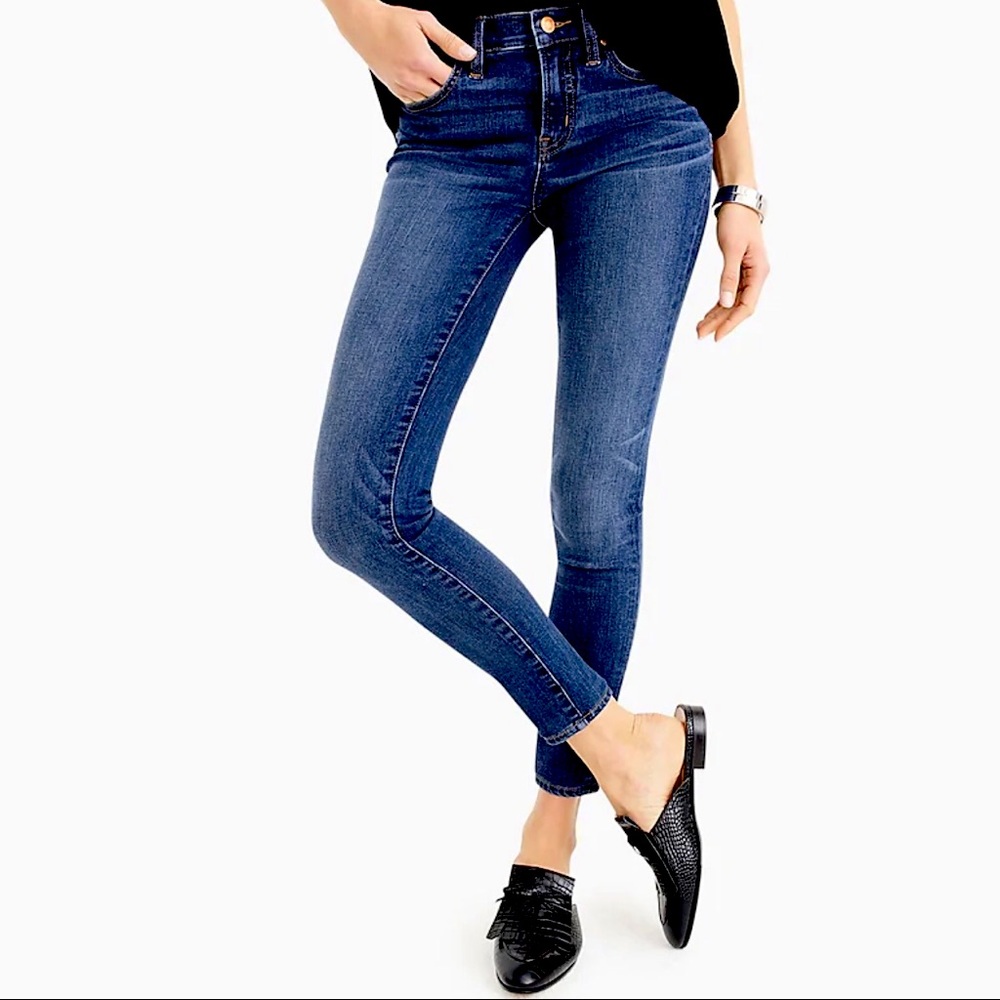 8” toothpick Jean in vista wash